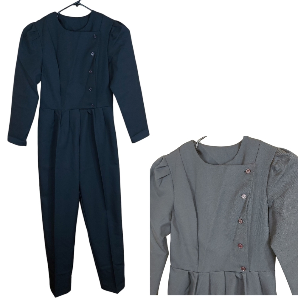 Vintage Jumpsuit SIMPSONS-SEARS High Waisted Long Sleeve Baggy